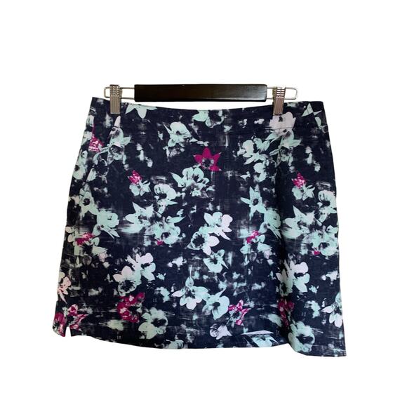 Skort by Lady Hagen  size 8  floral - Picture 1 of 9